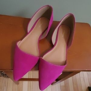 HALOGEN SUEDE FLATS